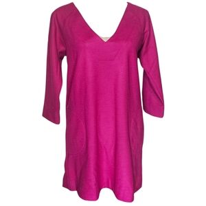 Diane von Furstenberg Wool Shift Dress - Womens Size 10 - Office Business Casual